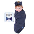 👖 Blue Jean Cocoon Swaddle Set