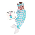🧜‍♀️ Mermaid Cocoon Swaddle Set